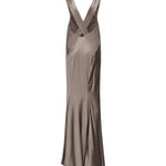 Abito lungo incrociato sulla schiena 797615 Y001W2783 SAINT LAURENT 