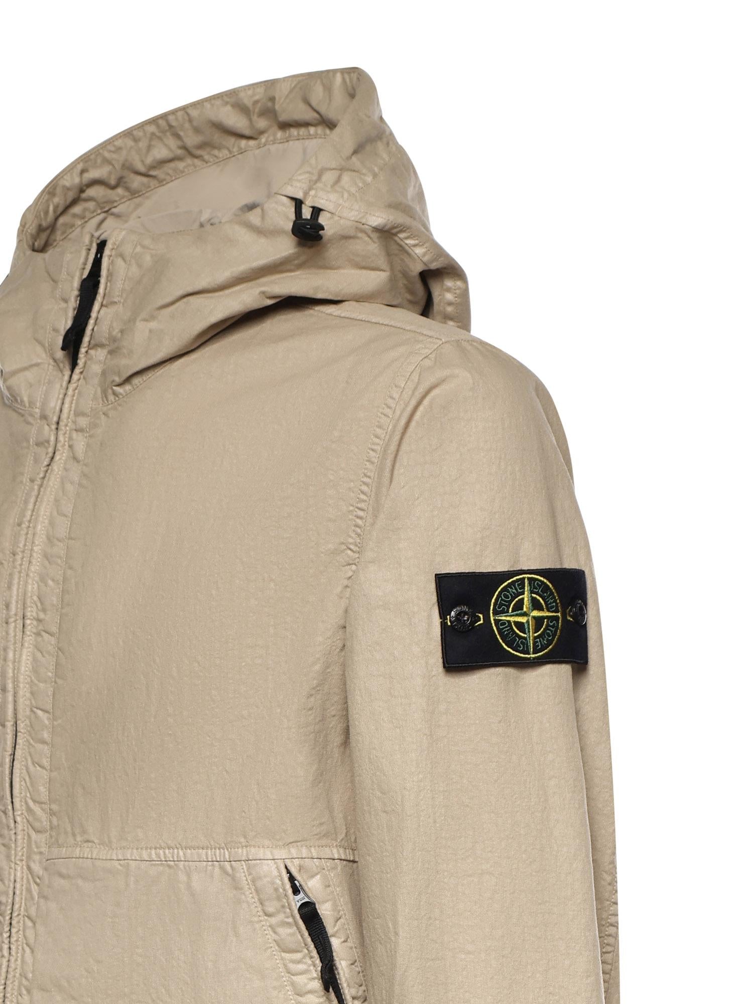 Giacca con cappuccio in Nylon Panama L1S154100053 S0069V009A STONE ISLAND 