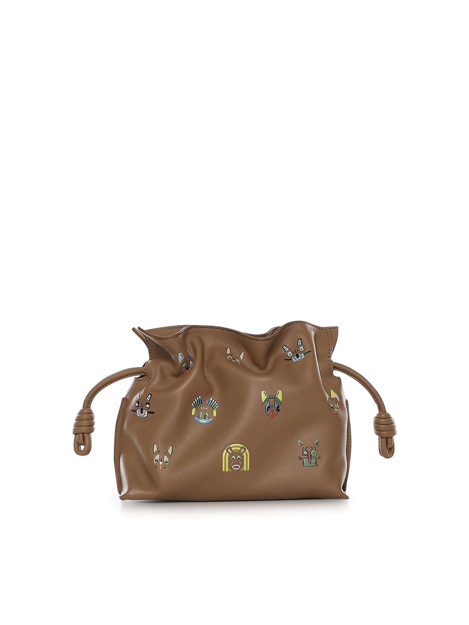 Borsa clutch Flamenco mini Cats in nappa A411FC2XAC 9579 LOEWE 