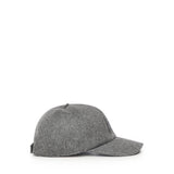 Baseball cap in lana e cashmere FXQ768 AYK2F0COK FENDI 