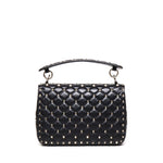 Borsa Media Rockstud Spike in nappa 6W2B0122 NAP0NO VALENTINO GARAVANI 