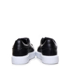 Sneakers Fire1 in pelle<BR/> FIRE 1 BOTTOLATOBLACK GIULIANO GALIANO 
