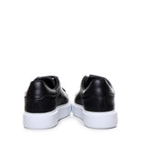 Sneakers Fire1 in pelle<BR/> FIRE 1 BOTTOLATOBLACK GIULIANO GALIANO 