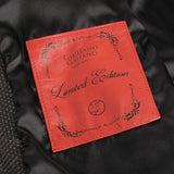 Giubbotto Julius in pelle<BR/> JULIUS CAESAR PITONENERO GIULIANO GALIANO 