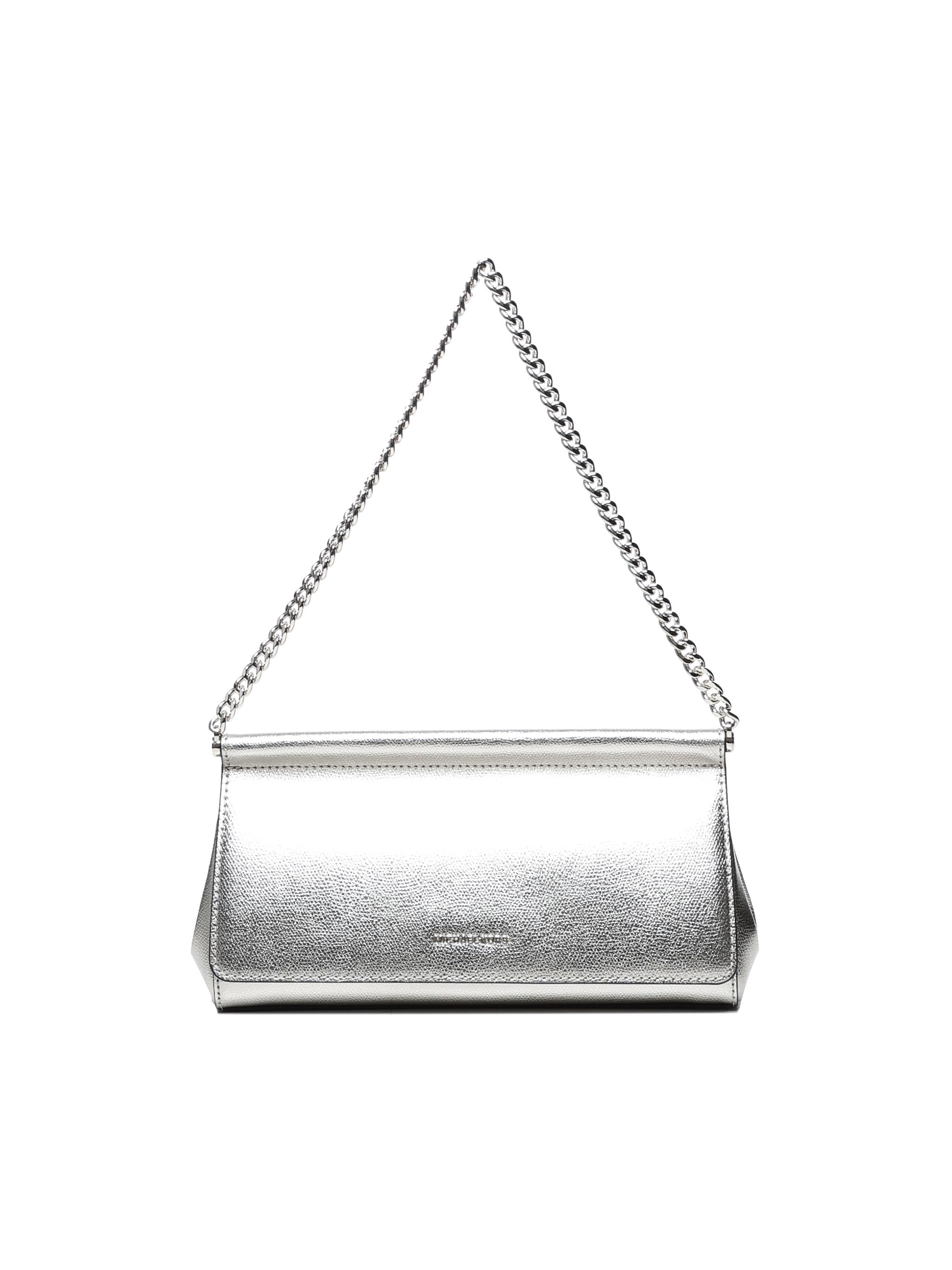 Borsa a spalla in pelle martellata metallizzata 30S5S9YC6M 040 MICHAEL MICHAEL KORS 