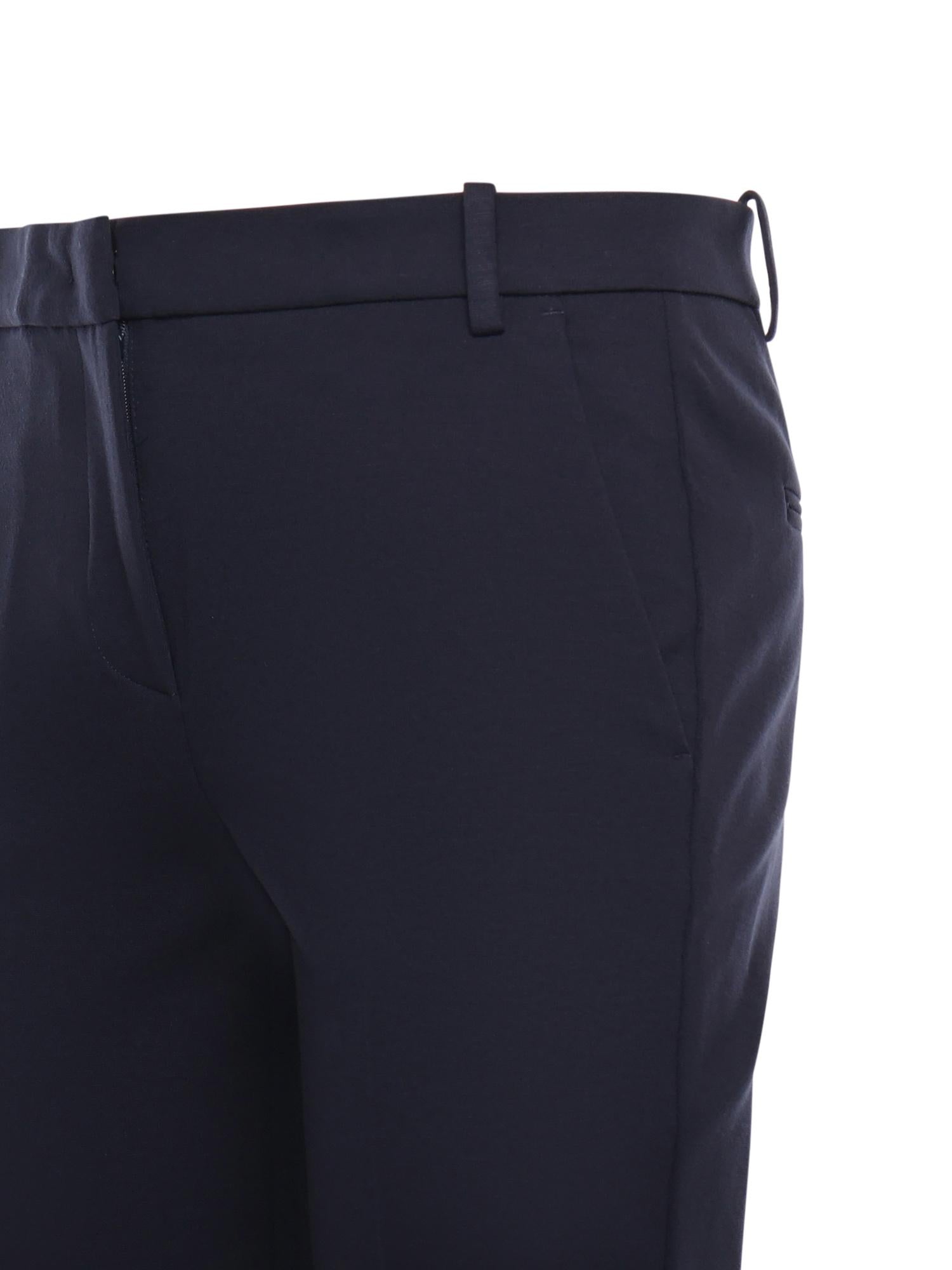Pantaloni a sigaretta con piega stirata 100155 A24DGA3 PINKO 