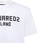 T-shirt in jersey con logo S74GD1520 D20106100 DSQUARED2 