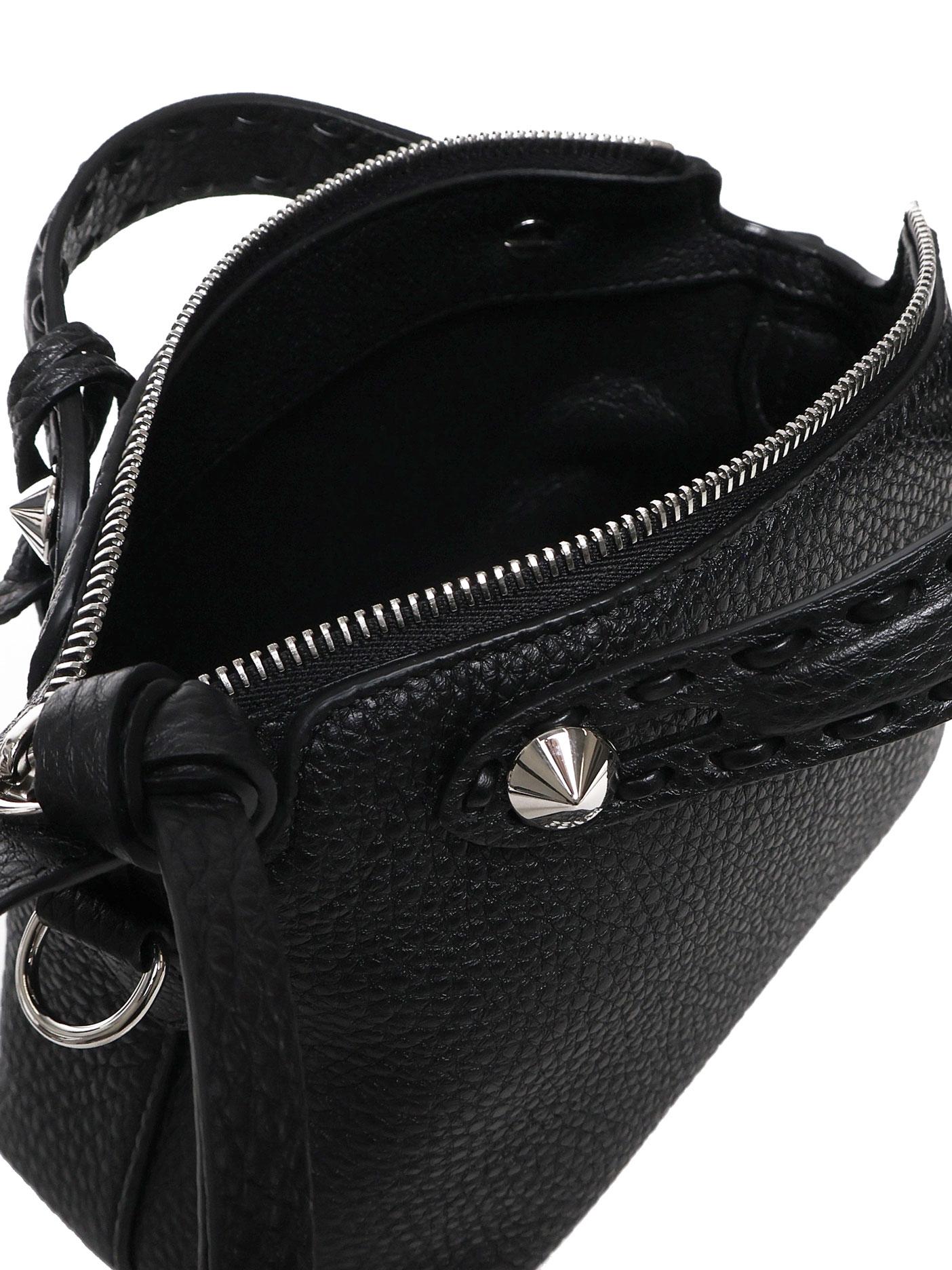 Minibag By The Way Selleria in pelle 8BS098 ASU2F0GXN FENDI 