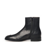Stivaletto in pelle con dettaglio stitch-out SH1WU0011 P5000T8013 MM6 Maison Margiela 