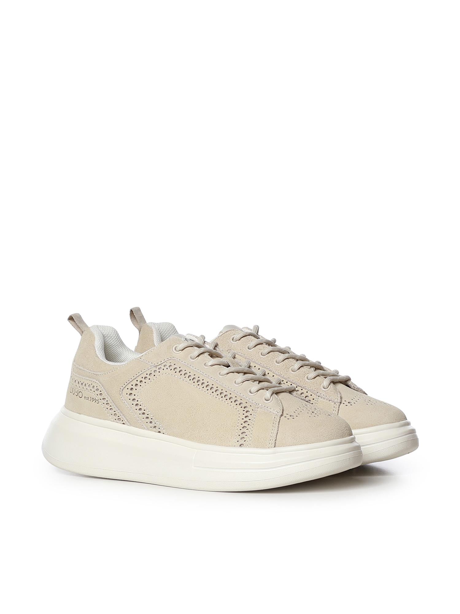 Sneakers platform con logo 7B6003PX002 S3598 LIU JO 