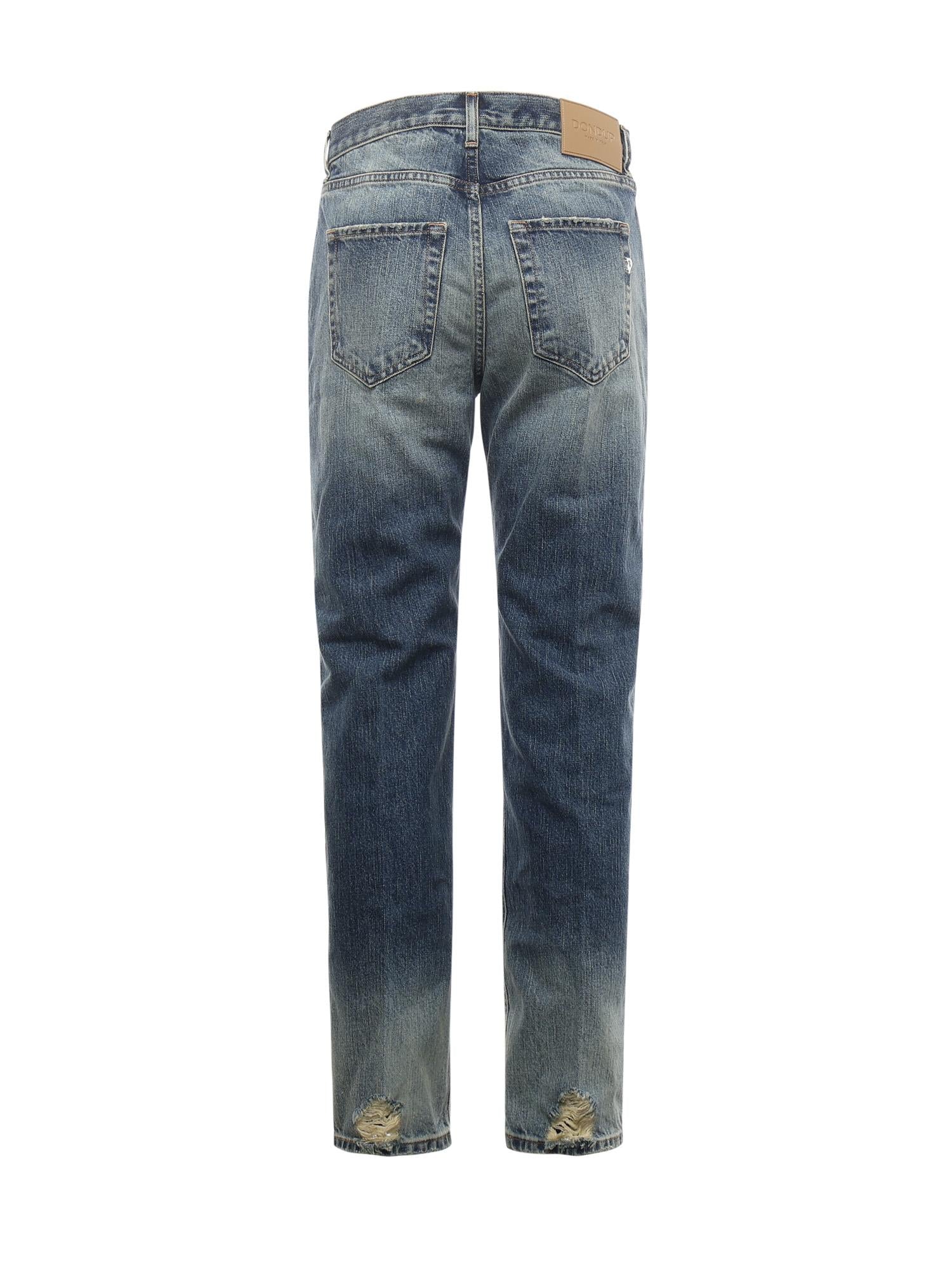 Jeans Icon in denim<BR/> DP776 DFE313DLL4800 DONDUP 
