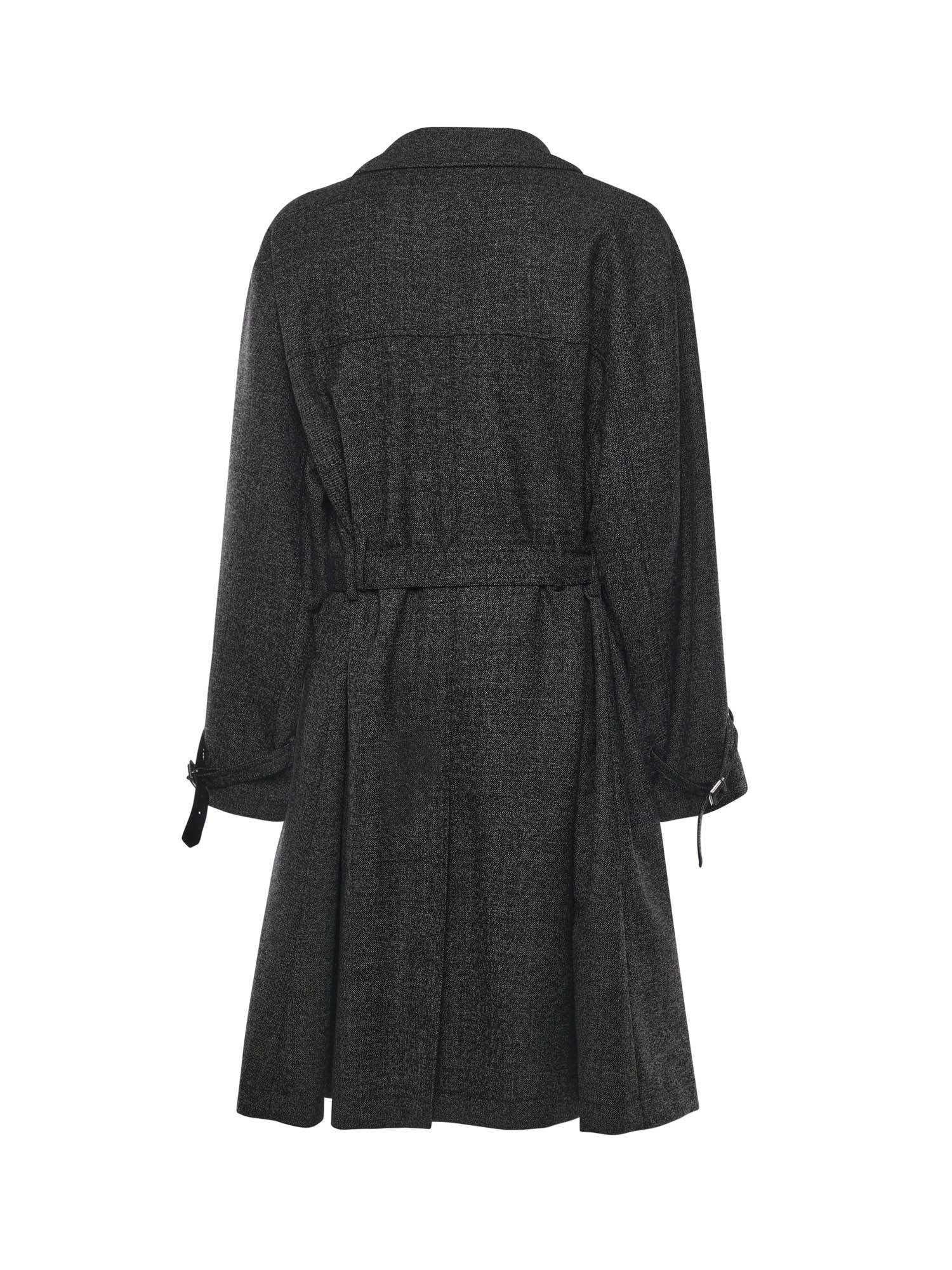 Trench doppiopetto in lana G052KT FM2G4S8031 DOLCE & GABBANA 