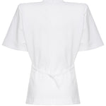 T-shirt con spalle imbottite 105217 A2M2Z04 PINKO 