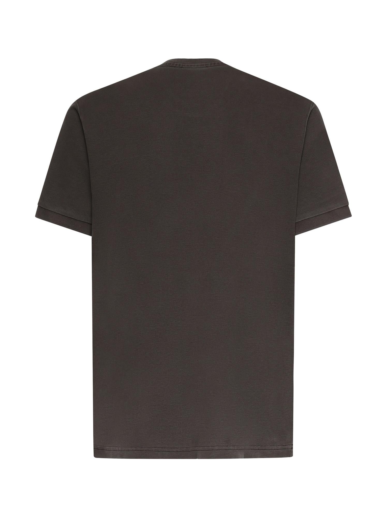 T-shirt in piquet di cotone NPMB352136TZEF S602 FAY 
