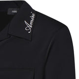 Camicia con tasche e logo AMSTCA1097 001 AMIRI 
