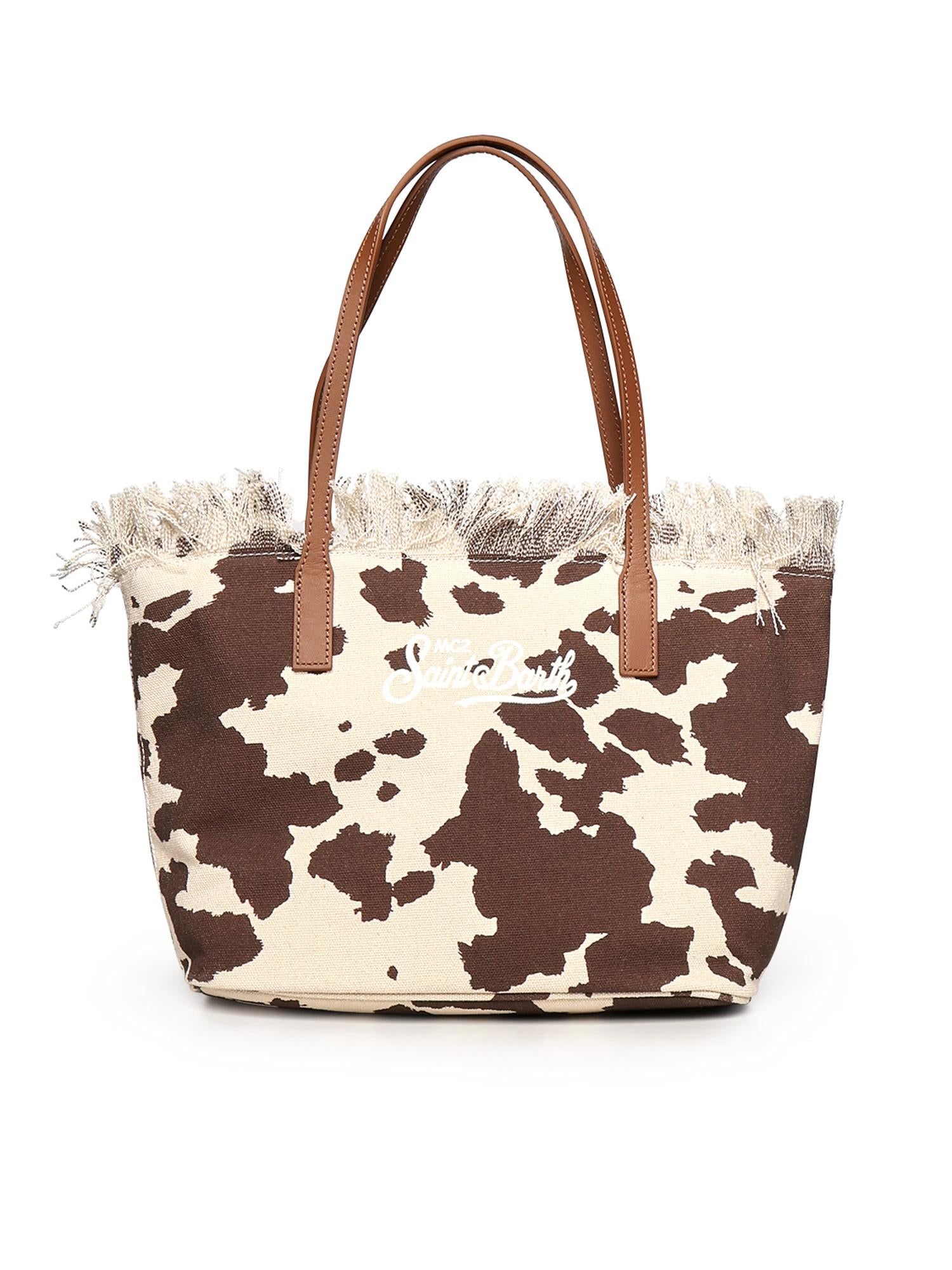 Borsa shopper City in canvas CBMF001 01750L MC2 SAINT BARTH 