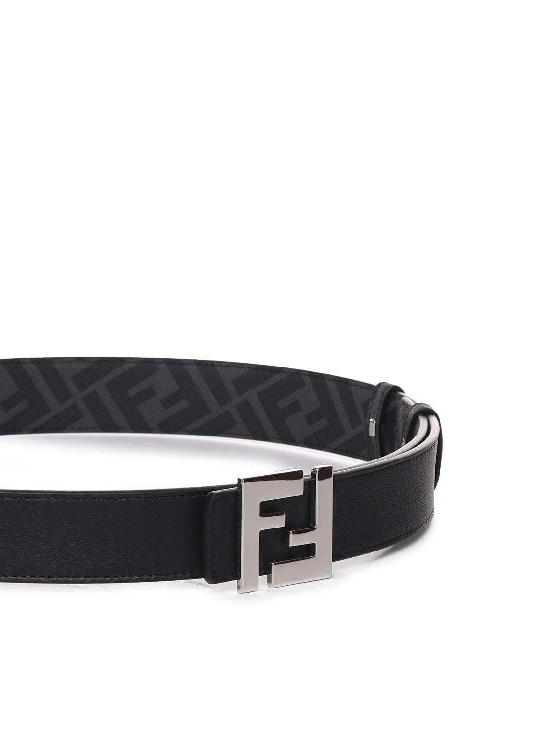 Cintura FF Squared in pelle 7C0424 AGR9F0GXN FENDI 