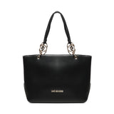 Borsa a mano con logo JC4074PP1NLF0 000 LOVE MOSCHINO 