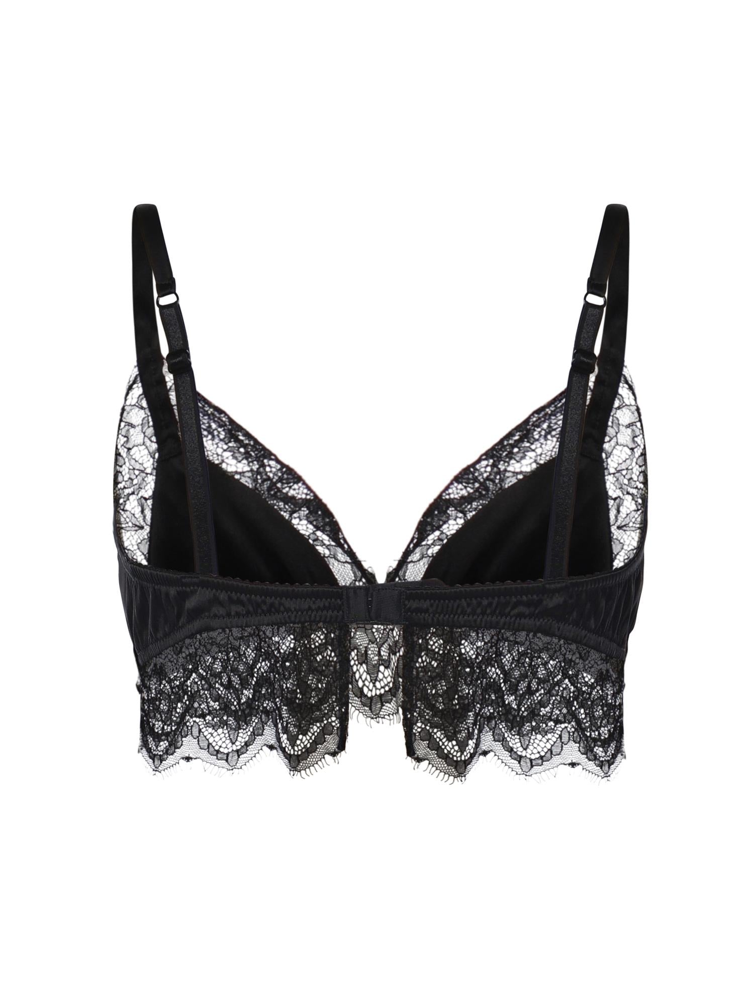 Reggiseno bralette soft cup in raso di seta O1C58T FUAD8N0000 DOLCE & GABBANA 