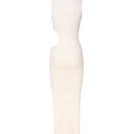 Abito lungo aderente con cut-out sul fianco VSKD05044 -V1 INSPIRED BY AKEP 