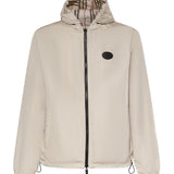 Giacca reversibile Burberry Check con cappuccio 8122908 C4997 BURBERRY 