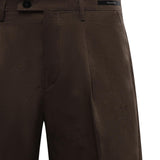 Bermuda Harry in lino con pince MCHAR3259S26B 194 MICHAEL COAL 