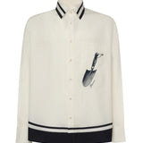 Camicia La Chemise Camargue in cotone SHM00605AW00691 3GR JACQUEMUS 