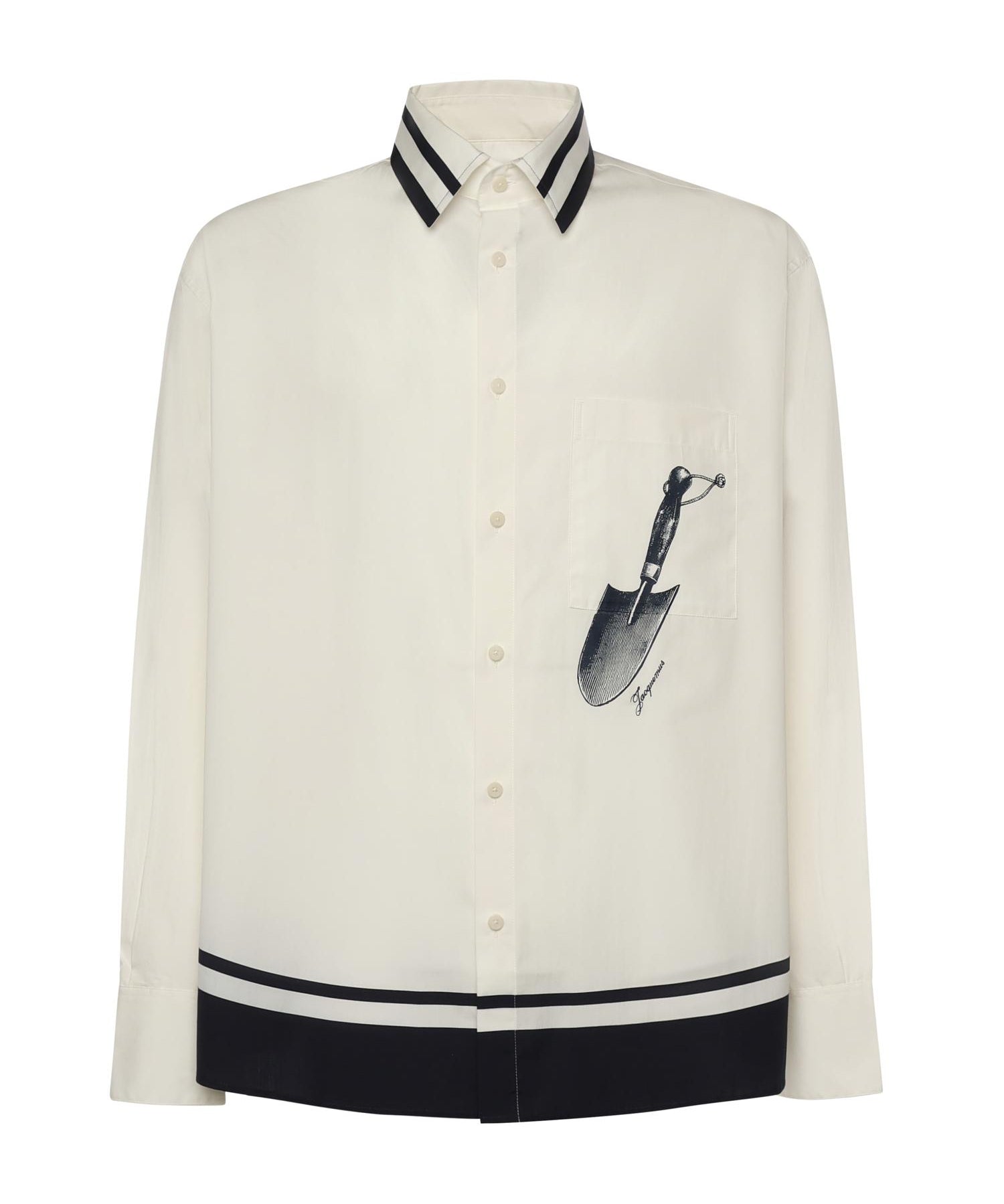 Camicia La Chemise Camargue in cotone SHM00605AW00691 3GR JACQUEMUS 