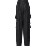 Pantaloni Batik AUW4CARGOP BLACK ALBERTO AUDENINO 