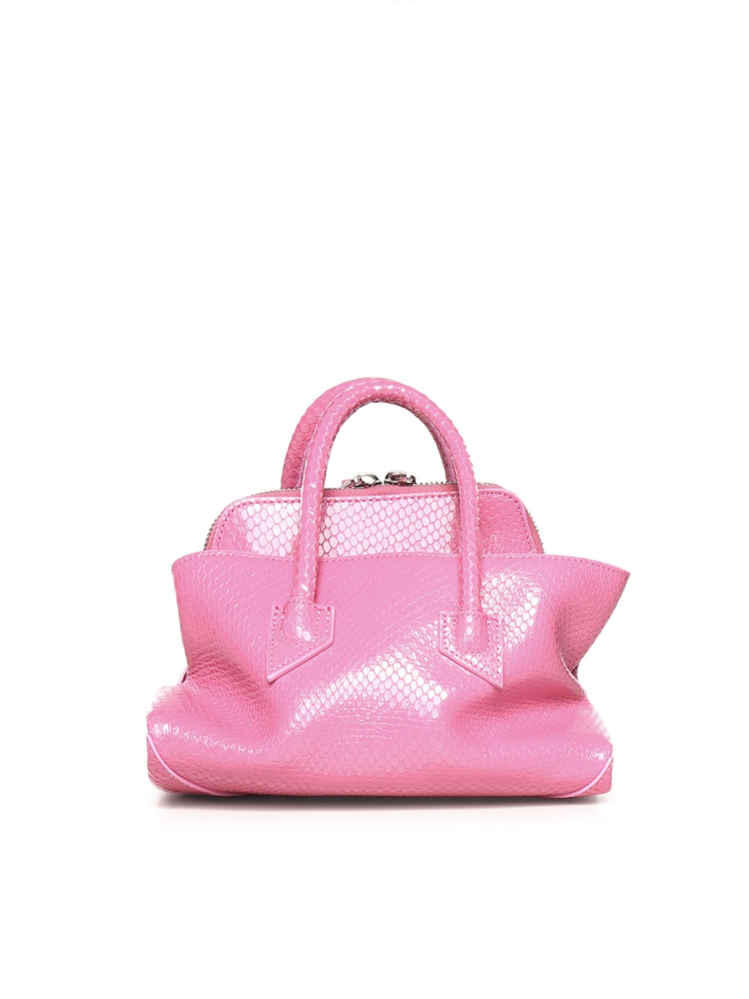 Top handle La Passeggiata Mini in pelle 260WAH00063 LBT003PR008 THE Attico 