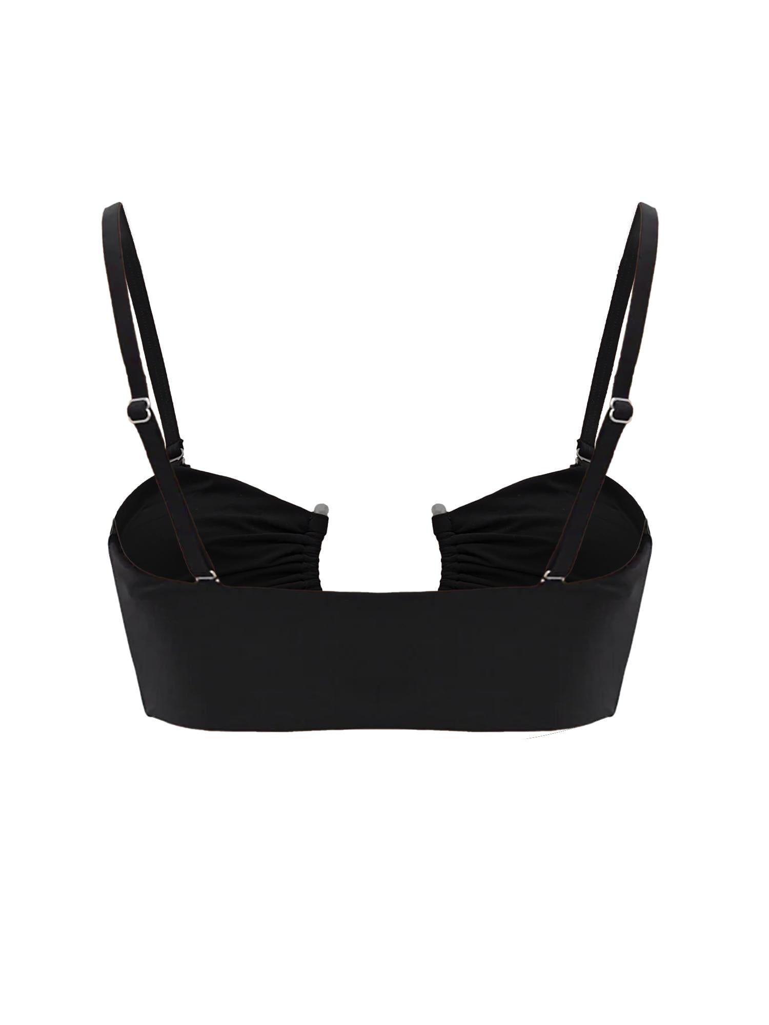 Top bikini U-Prong 25027216 BLACK CHRISTOPHER ESBER 