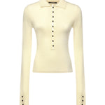 Polo "Le Polo Merino" in misto merino 25HPOW00806AK00145 205 JACQUEMUS 