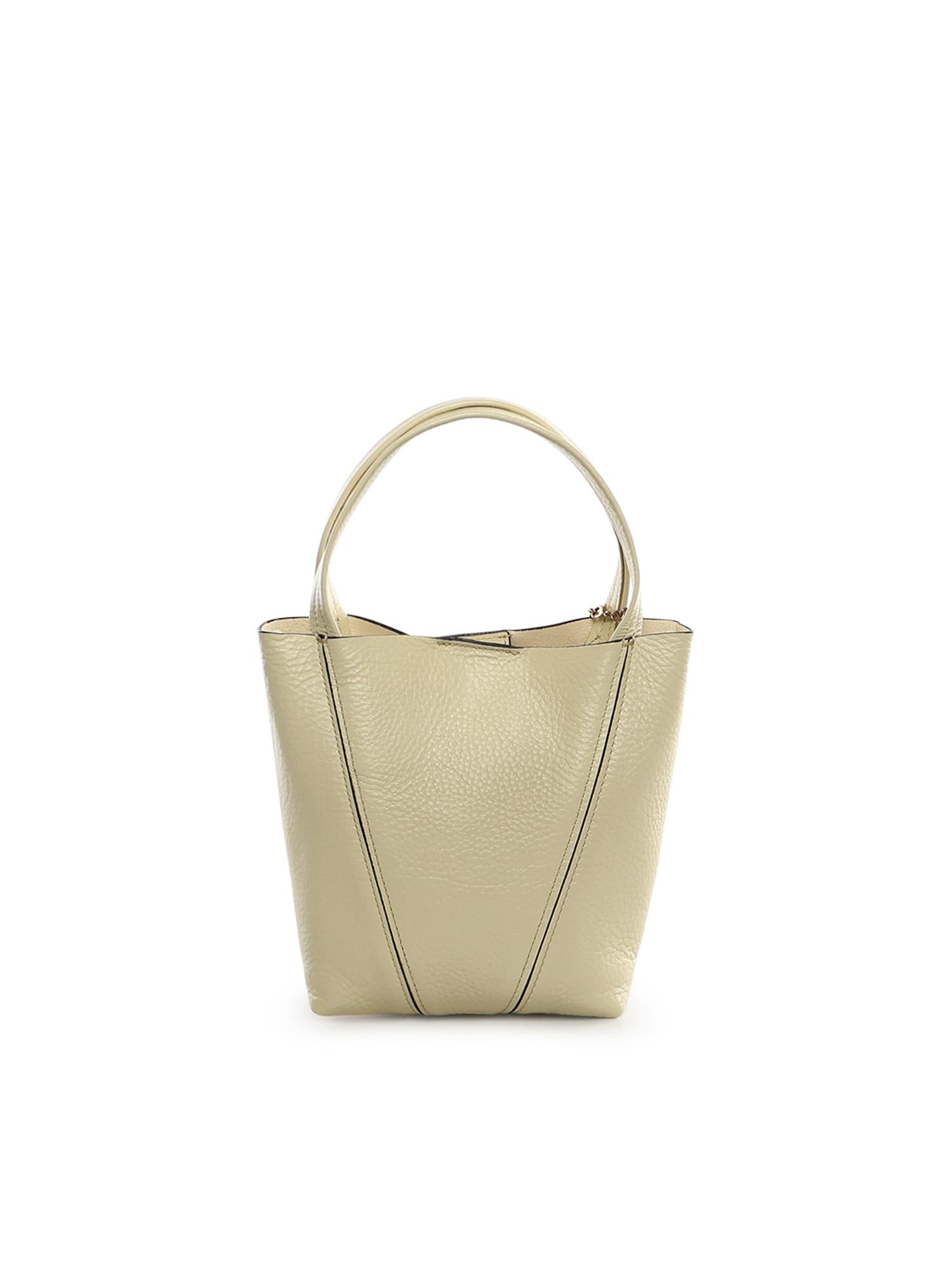 Tote bag piccola Chloé Spin in pelle CH25SS812N84 755 CHLOÉ 