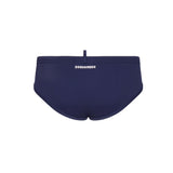 Costume da bagno con logo D7B396010 412 DSQUARED2 