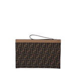 Pouch Piatta Medium FF Jacquard 7N0134 AFBVF1HRM FENDI 