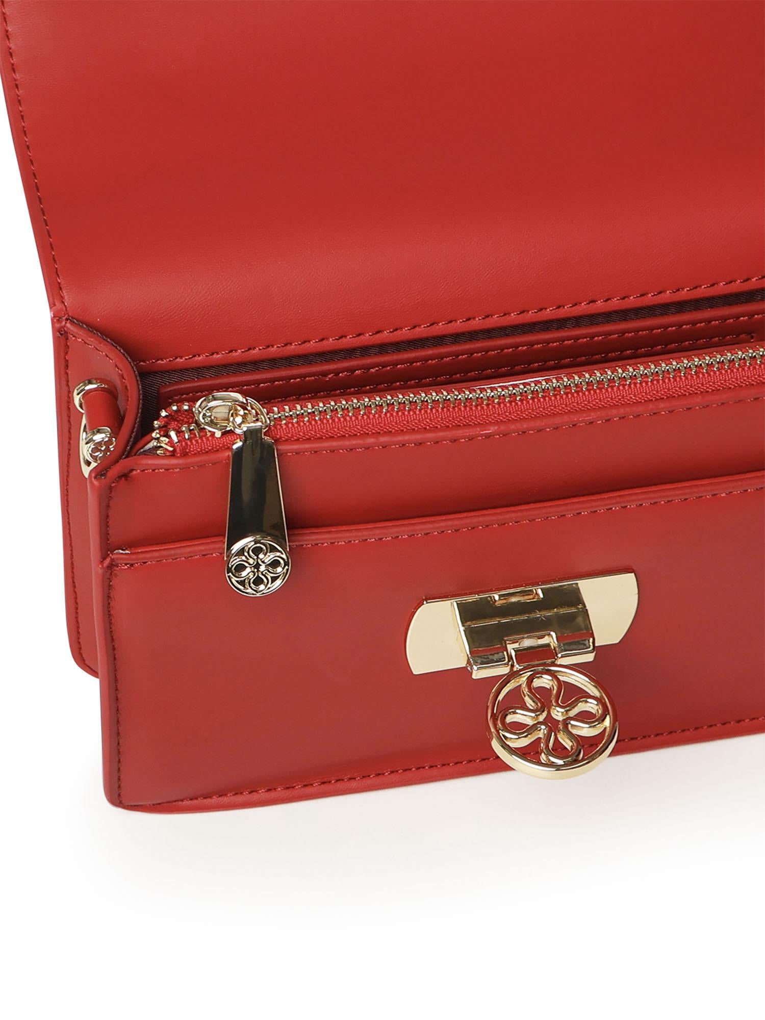 Borsa Party con logo <BR/> 73BS9F002 PARTYROSSO V° 73 