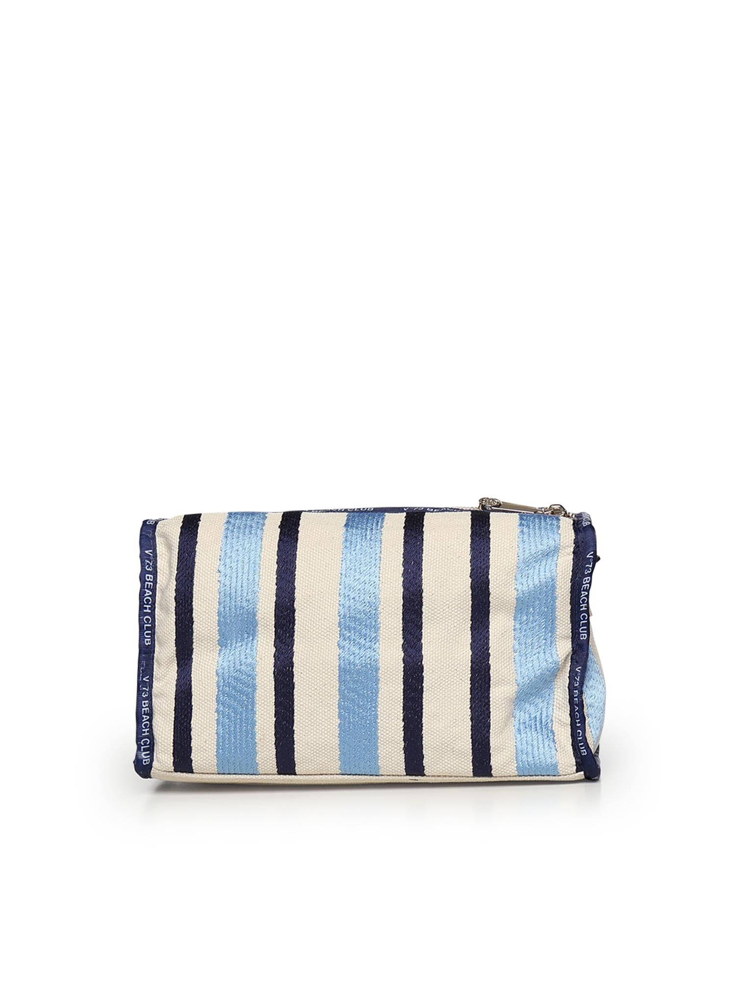 Clutch con logo 73BS9MV04R ILENEAZZURRO/MULTICOLOR V° 73 