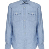 Camicia Greg in lino GRG0001 00339H MC2 SAINT BARTH 