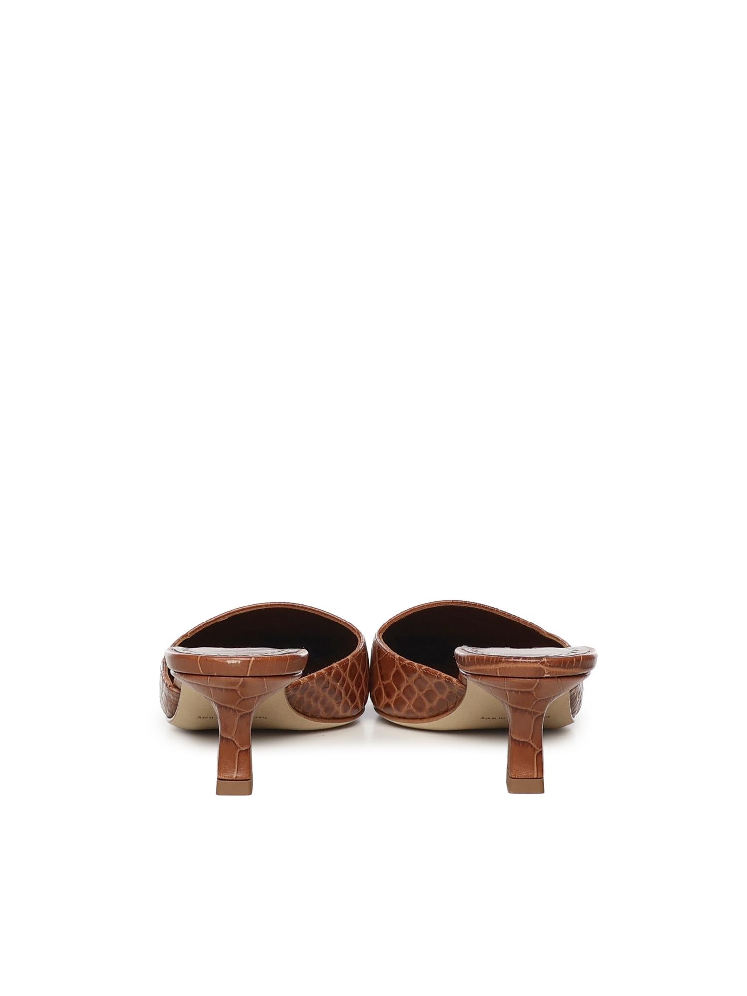 Mules Moiramu in pelle 3253060 2105 MANOLO BLAHNIK 