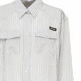 Camicia in crêpe de Chine MK1974 177WF0EK1 MIU MIU 