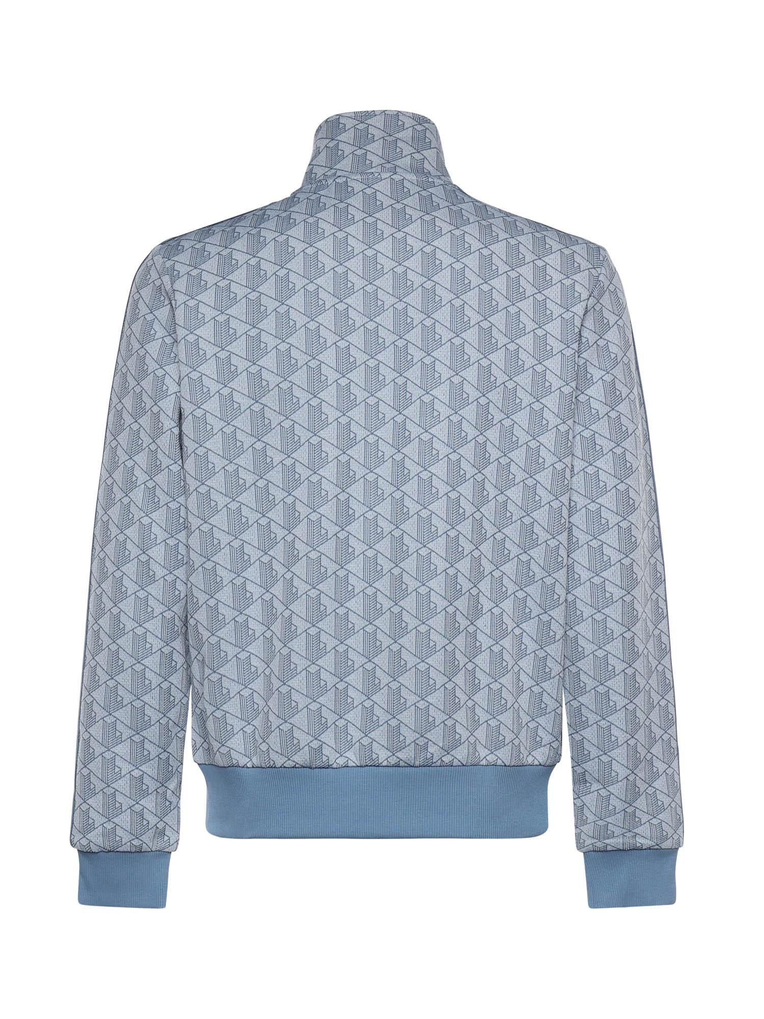 Giacca in jacquard con monogramma SH1368 1QI LACOSTE 