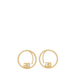 Orecchini a cerchio con logo DG WEO8L3 W1111ZOO00 DOLCE & GABBANA 