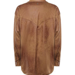 Camicia in misto polistere stretch DC439 OF0198DXXX430 DONDUP 