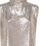 Abito in maglia metallica con cut out 2322261936600 MANTIDE002 SPORTMAX 