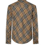 Camicia Check in lino 8123684 B9368 BURBERRY 