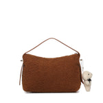 Borsa a spalla Isabella con charm 73BS9D001P ISABELLACUOIO V° 73 