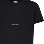 T-shirt logo in cotone 464572 YB2DQ1000 SAINT LAURENT 