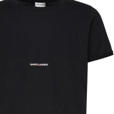 T-shirt logo in cotone 464572 YB2DQ1000 SAINT LAURENT 