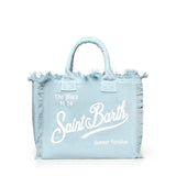 Borsa Vanity in lino con logo VANI022 00555L MC2 SAINT BARTH 
