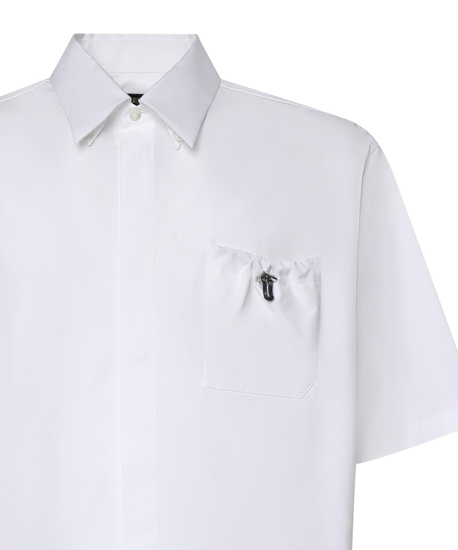 Camicia in popeline FS1365 AYXGF0QA0 FENDI 